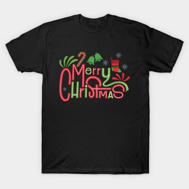 Merry Christmas T-Shirt by ThyShirtProject - Affiliate